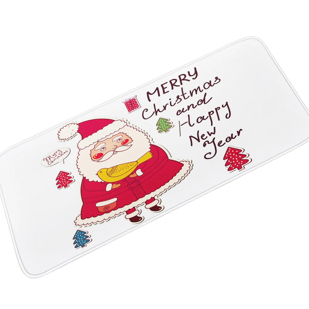 Zeegle коврик с рождественским дизайном для украшения прихожей длинный ковер кухни