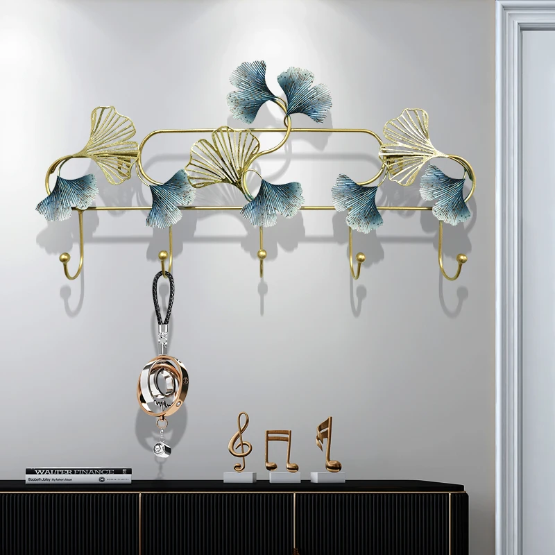 

Креативный роскошный Железный крючок за дверью для одежды, настенный декоративный крючок для хранения ключей, модный Индивидуальный подве...