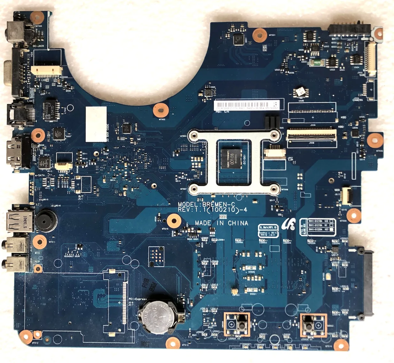 BA92-06785A для samsung NP-R540 R540 Материнская плата ноутбука BREMEN-C BA41-01219A motherboard100% полностью протестировано работы