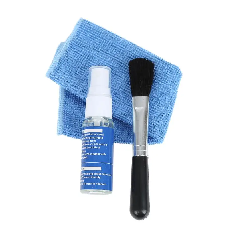 

4 In 1 Magical Laptop Computer Camera LCD LED Monitor TV Cleaner Plasma Screen Cleaning Cloth Brush Kits For Macbook Pro Screen