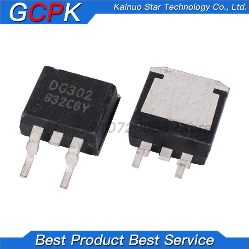 

10 шт. DG302 TO-263 DG302 TO263 SMD новая и оригинальная интегральная схема