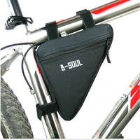 bicycle bag waterproof bike triangle bag storage mobile phone cycling bag bike tube pouch holder saddle pannier bike accessories