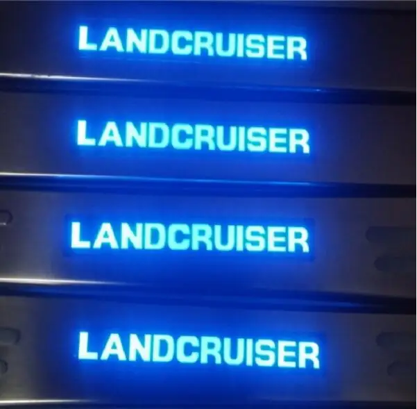Добро пожаловать педаль применение только для Toyota Land Cruiser 4500 4700 LC100 Добро пожаловать педаль светодиодный порог с огнями