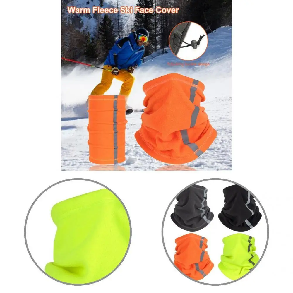

High Quality Unisex High Elastic Cold-proof Reflective Strip Neck Gear for Outdoor Cycling Neck Scarf Neck Gear