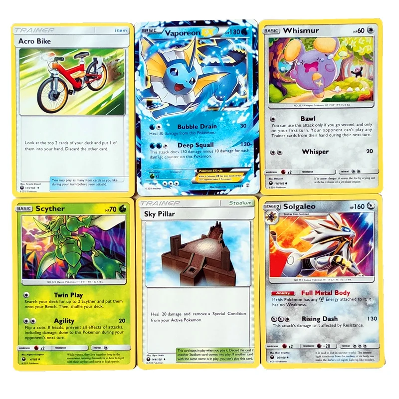 400 шт Такара TOMY Pet Pokemon Cards Высококачественная подарочная коробка Pokemon Cards игрушка для детей