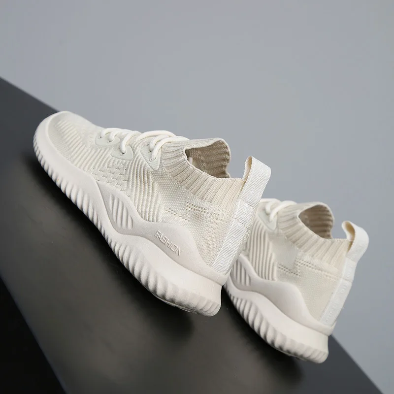 2020 дышащая обувь Сезон весна осень Женские кроссовки с верхом из сетчатого