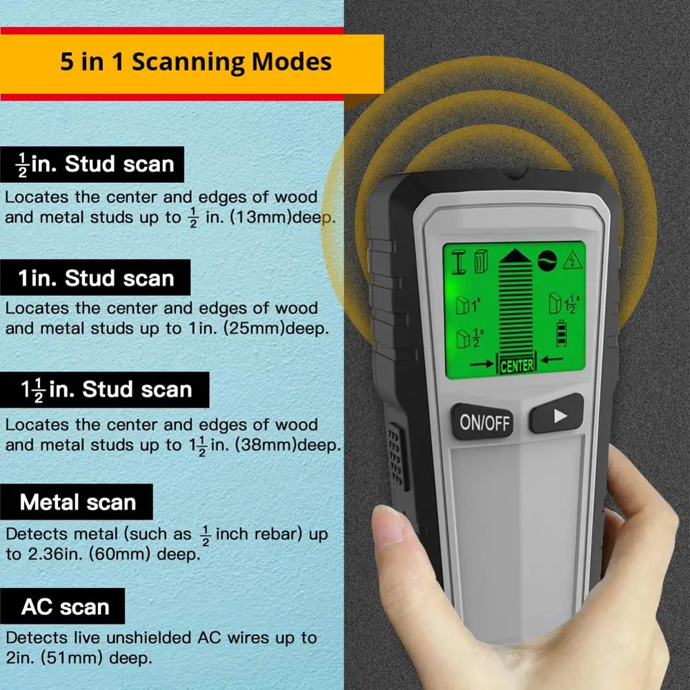 Автоматические Электронные измерительные приборы 3 в 1 столбик напряжения для