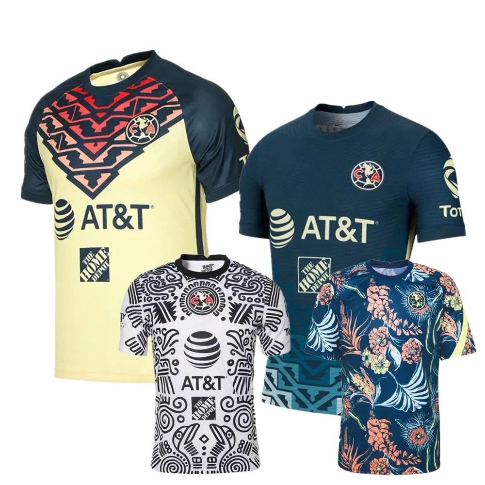 

2021 2022 Liga MX Club America soccer jersey home away Jerseys R. Martinez GIOVANI football shirt