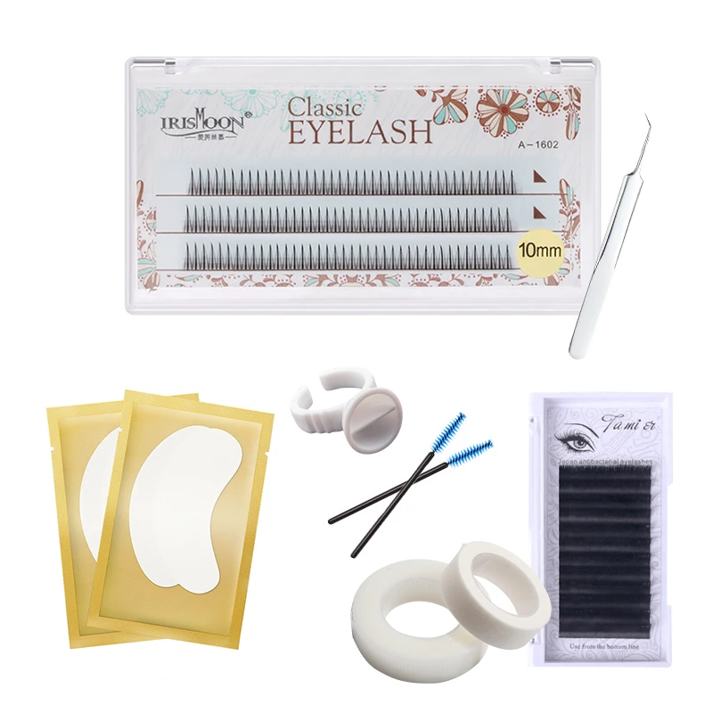 214 шт. накладные ресницы набор для практики прививки ресниц под накладки глаз