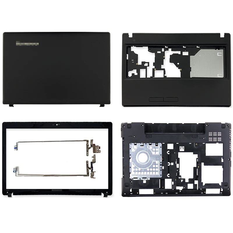 

NEW For Lenovo IdeaPad G585 Laptop LCD Back Cover/Front Bezel/Hinges/Palmrest/Bottom Case AP0N2000410 AP0N2000324 AP0N2000100