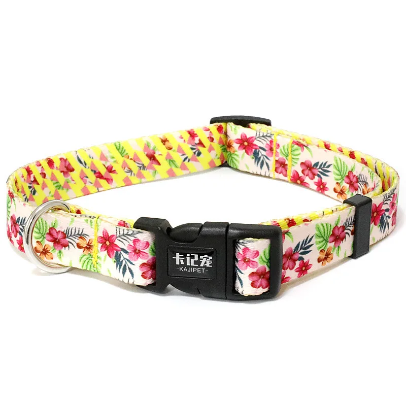 Лучшие продажи собачий ошейник с принтом милые модные для маленьких собак