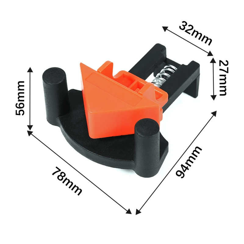 12PCS/Set Procorner Clamp Carpenter Right Angle 60/90/120 Degree Woodworking Fixing Clips Tools Dropshipping | Инструменты