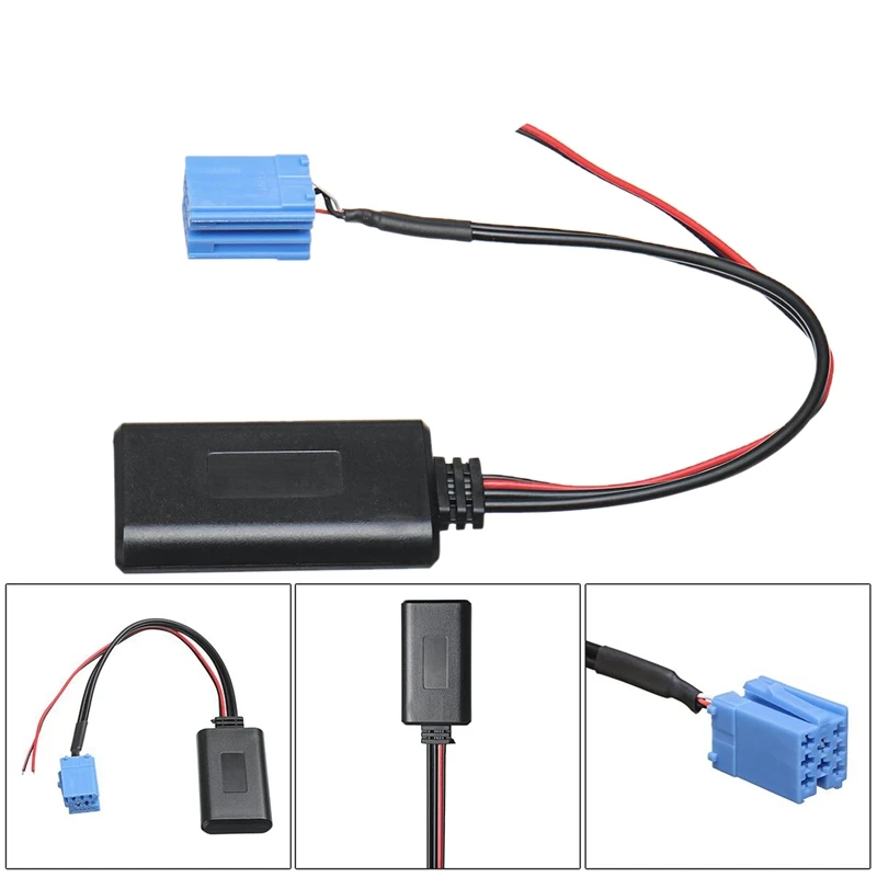 Aux синий зуб музыкальный адаптер Интерфейс беспроводной Радио стерео кабель для