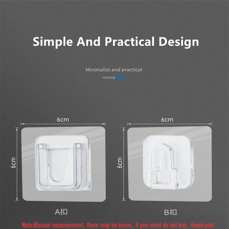 

10 Sets Double Sided Adhesive Wall Hooks Wall Hanger Suction Cup Sucker Wall Storage Holder Multi-Purpose Hook for Kitchen etc