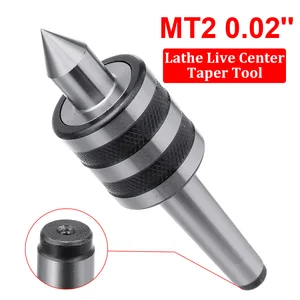 Doersupp стальной MT2 Центровой под напряжением 0,02 дюйма точный токарный станок Центровой конический инструмент тройной подшипник сверло механические инструменты 1 шт.