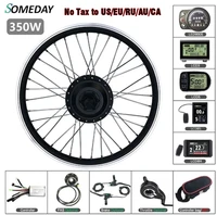 electric bicycle conversion kit someday 36v 48v 350w 16 20 24 26 27 5 28 inch 700c rear rotate wheel for ebike kit free tax