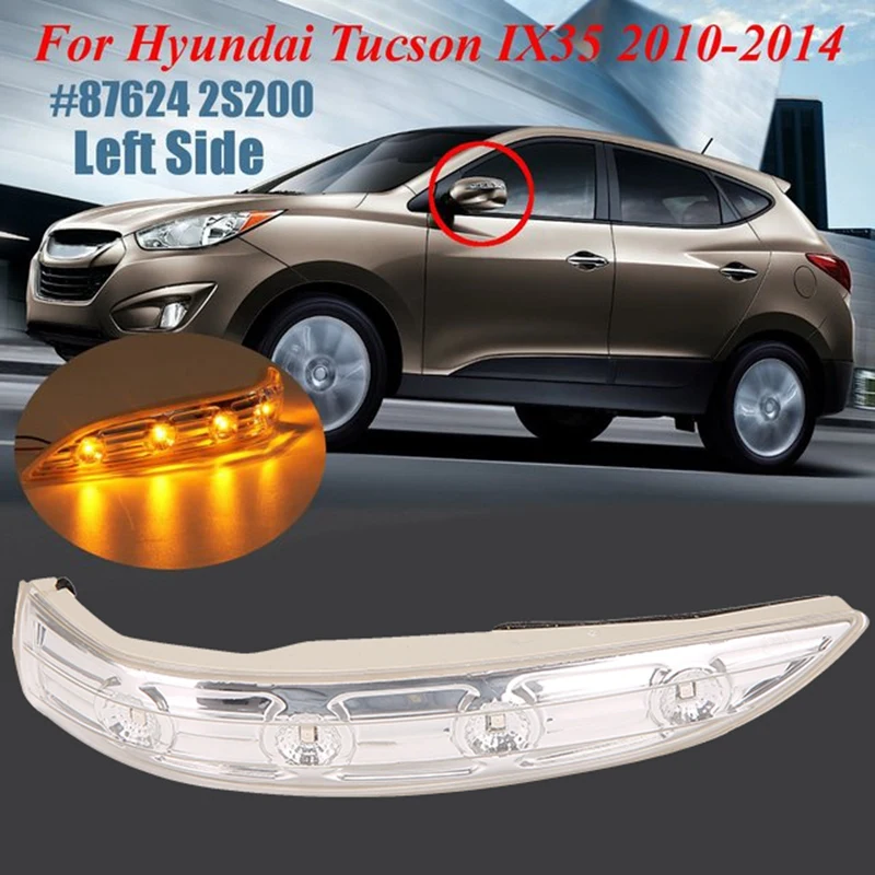 

Автомобильный светодиодный указатель поворота на зеркало заднего вида для Hyundai Tucson IX35 2011-2015
