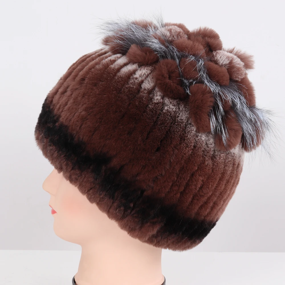 Новое поступление зимние женские Хорошие эластичные Настоящий мех кролика