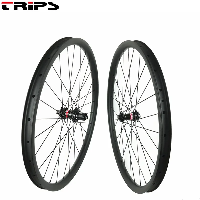29ER 27 мм XC MTB карбоновые колеса 6 Pawls кассета bady горный велосипед карбоновое колесо