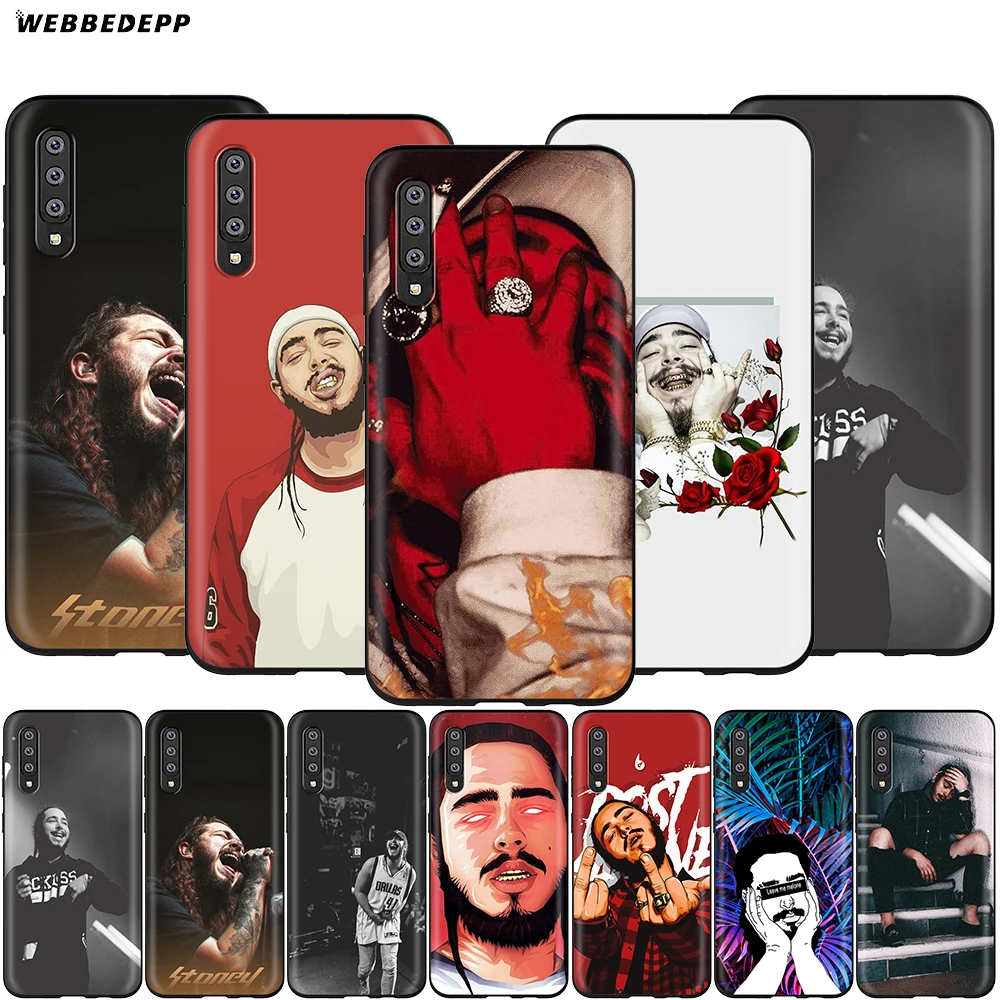 Webbedepp Post Malone чехол для Samsung Galaxy A2 J4 J6 J7 Duo J8 Core Prime 2018 A20E A70S | Мобильные телефоны и