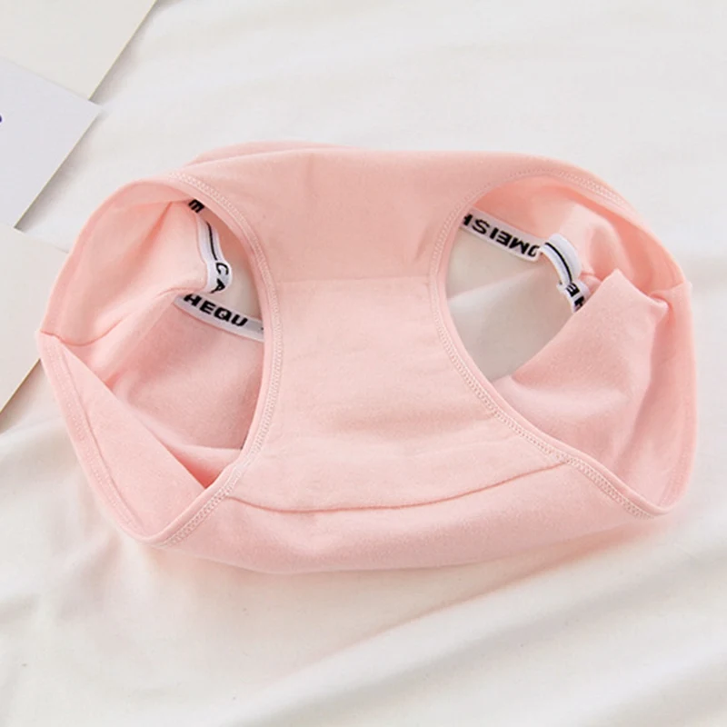 От 8 до 14 лет трусы с буквенным принтом для девочек хлопковые подростков дышащее