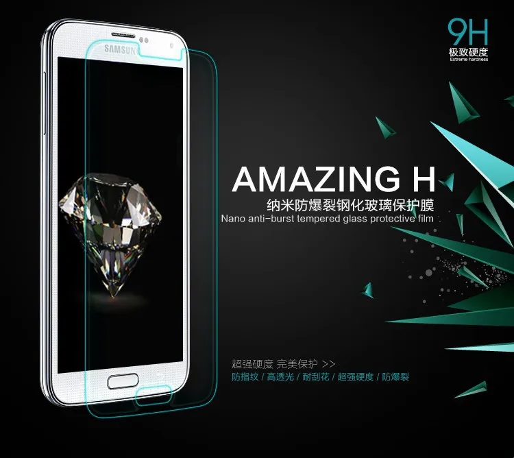 Закаленное стекло 9H для Samsung Galaxy Grand Prime S3 mini S4 S5 mini|tempered glass screen protector|glass protectorscreen