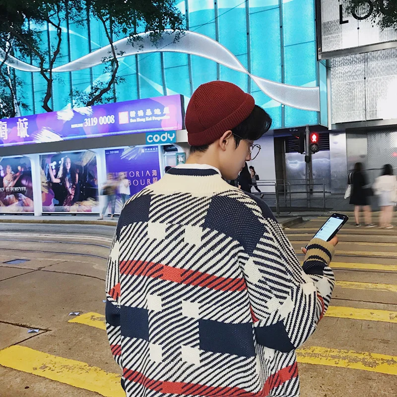 2019 осень и зима новый INS магазин владелец чтобы оставаться в Hong тренде v образным