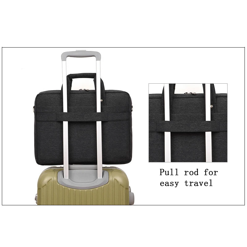 Водонепроницаемая сумка на плечо для мужчин и женщин расширяющаяся ноутбука 17 3 15