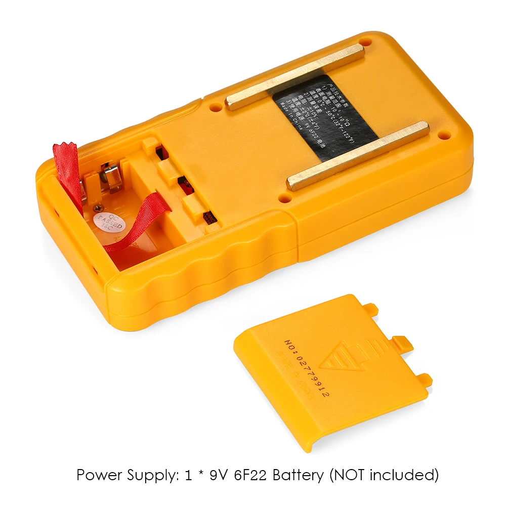 SMART SENSOR Handheld LCD Surface Resistance Meter Tester with Temperature Measurement and Data Holding Function | Инструменты