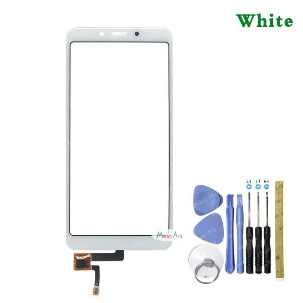 White Have Tool Высокое качество 5,45 ''для Xiaomi Redmi 6 6A сенсорный экран дигитайзер сенсор внешнее стекло объектив панель Черный Белый Золотой - Цвет: White Have Tool