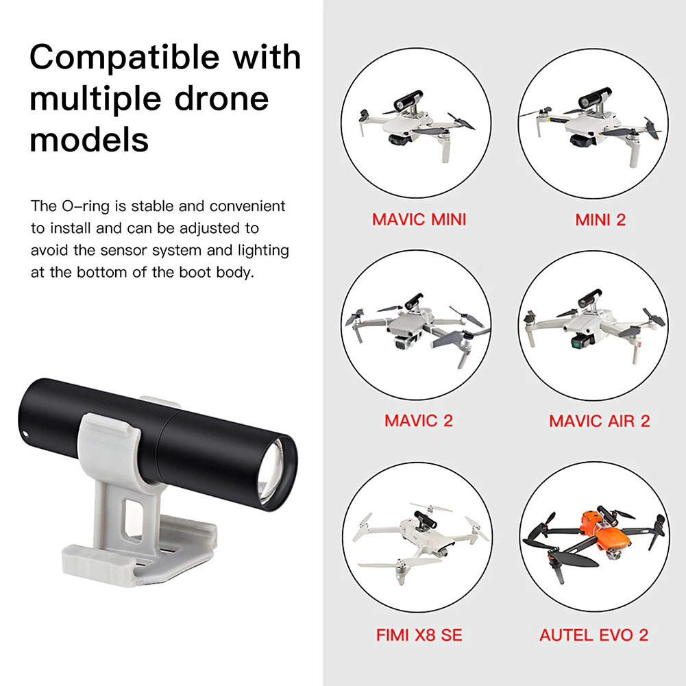 LED Light Universal Night Flight Photography Accessories Drone Flashlight Portable Outdoor Lightweight For DJI Mavic Mini Air 2 |