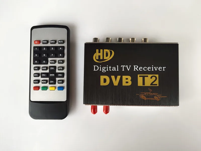 Hd автомобильный цифровой ТВ тюнер получить DVB T MPEG 4 двойной 140 200 км/ч SD для Европа