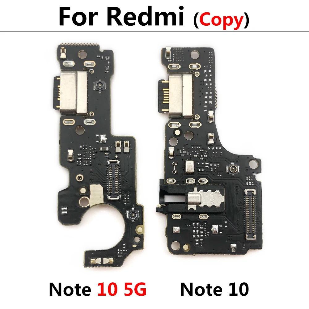 

5Pcs/Lot USB Charging Port Charger Board Flex Cable Dock Plug Connector With Microphone For Xiaomi Redmi Note10 / Note10 5G