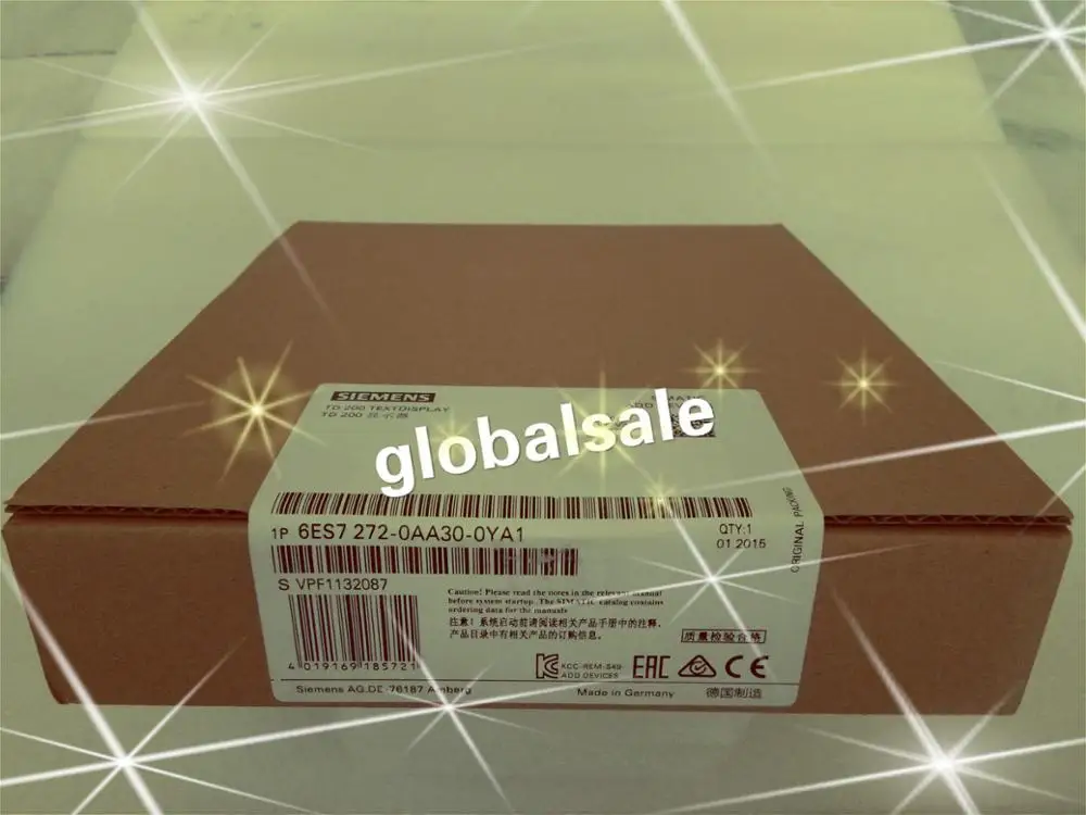 FREE SHIPPING 6ES7272-0AA30-0YA1 SIMATIC HMI Touch Panel TD 200 TEXTDISPLAY 6ES72720AA300YA1 FOR S7-200 |