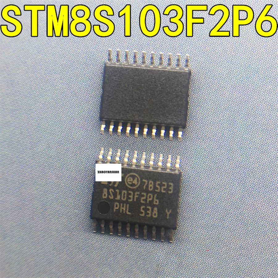 10 шт. X STM8S103F2P6 STM8S103 TSSOP20 Новинка Бесплатная доставка|Центральные процессоры| |