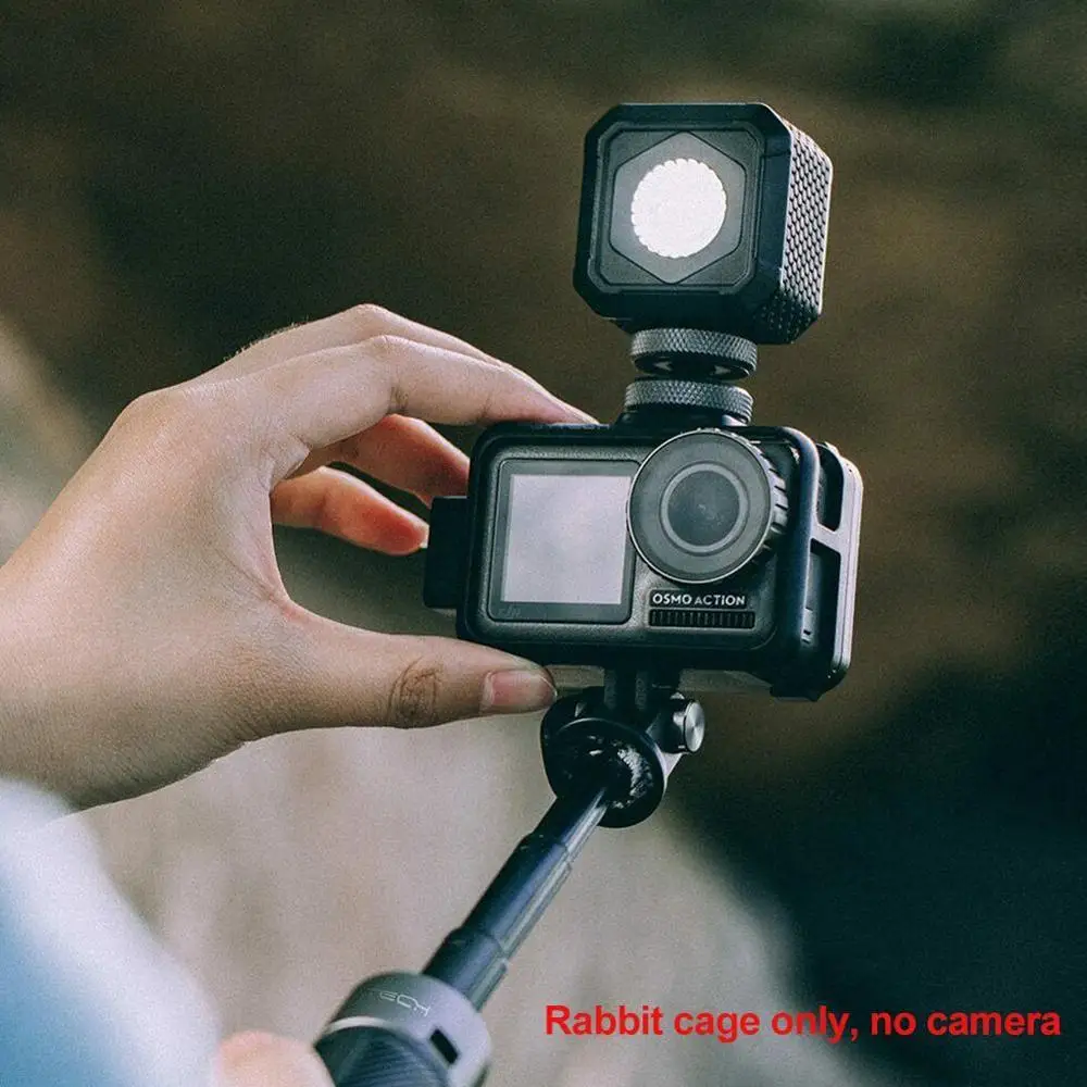 

For PGY Tech DJI OSMO Action Camera Protective Cage Case Shell Accessory Housing H3K3