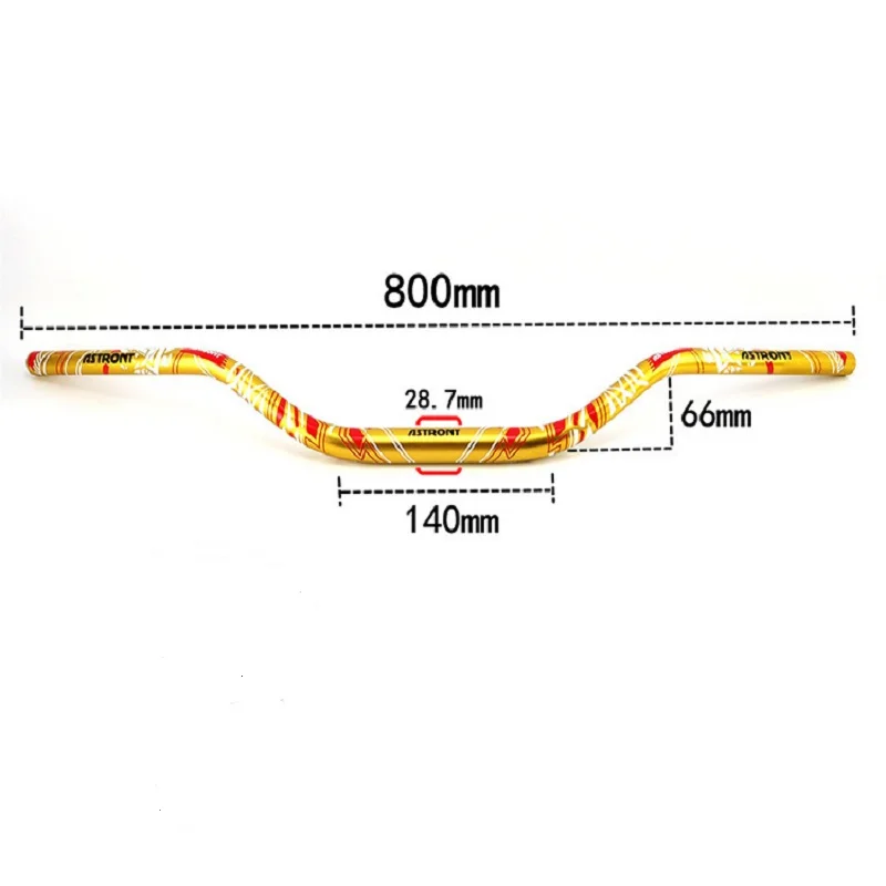 Руль для мотоцикла 28 мм ручки 1 1/8 &quot Honda KTM Yamaha Kawasaki Suzuki CRF YZF WRF RM KXF Dirt Pit Bike ATV quad|Руль