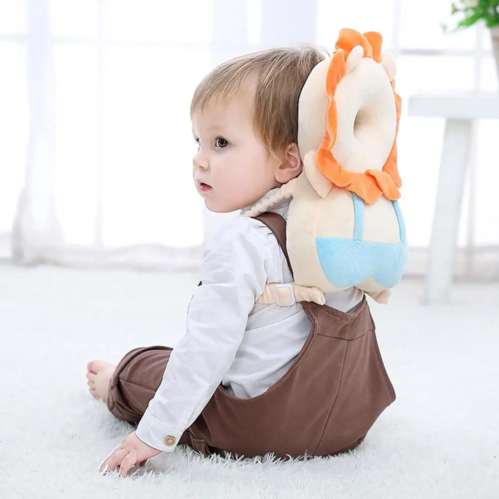 

Baby Head Protection Pillow Cartoon Infant Anti-fall Pillow Soft PP Cotton Toddler Children Protective Cushion Baby Safe Care