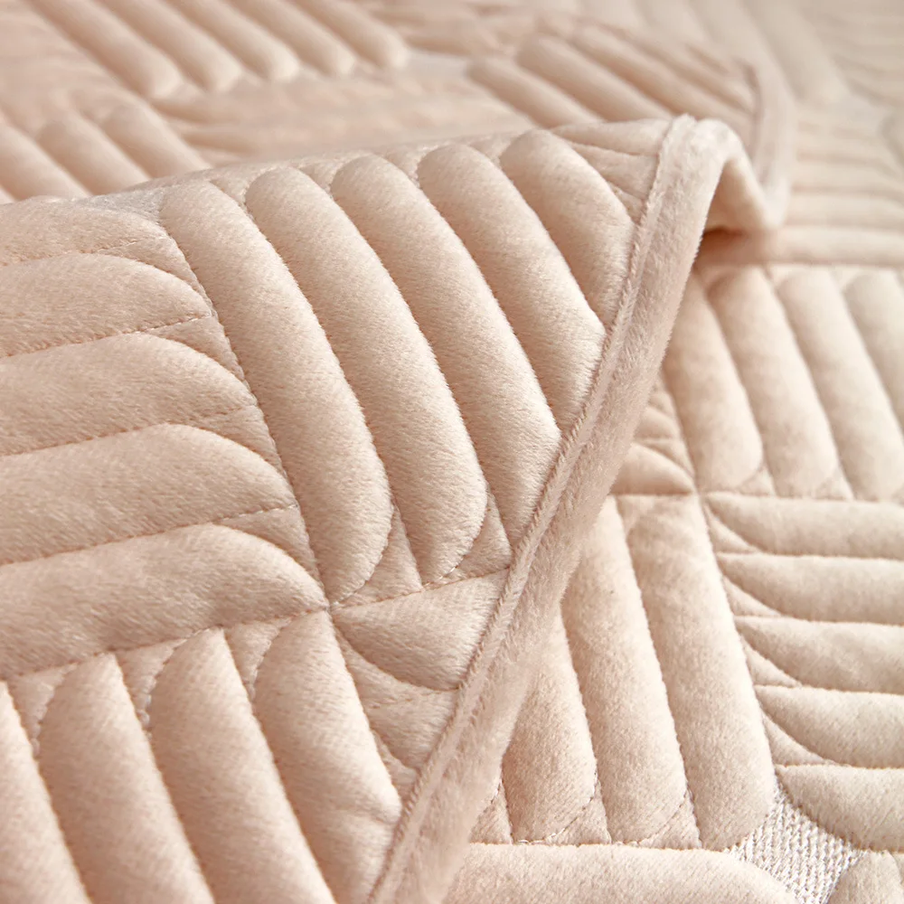 Чехол для дивана плюшевый нескользящий современный подушка сиденья | Дом и сад