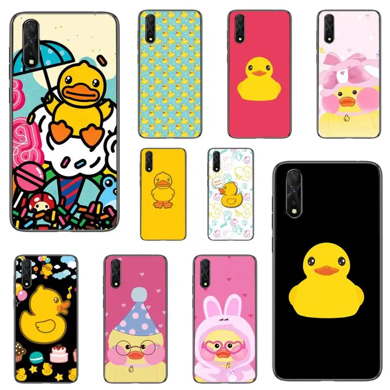 

Babaite Funny Happy Duck Phone Case For Redmi 8A 9A 10X Note 8 8t 9 Pro Max 10 K20 K30 Pro Cover