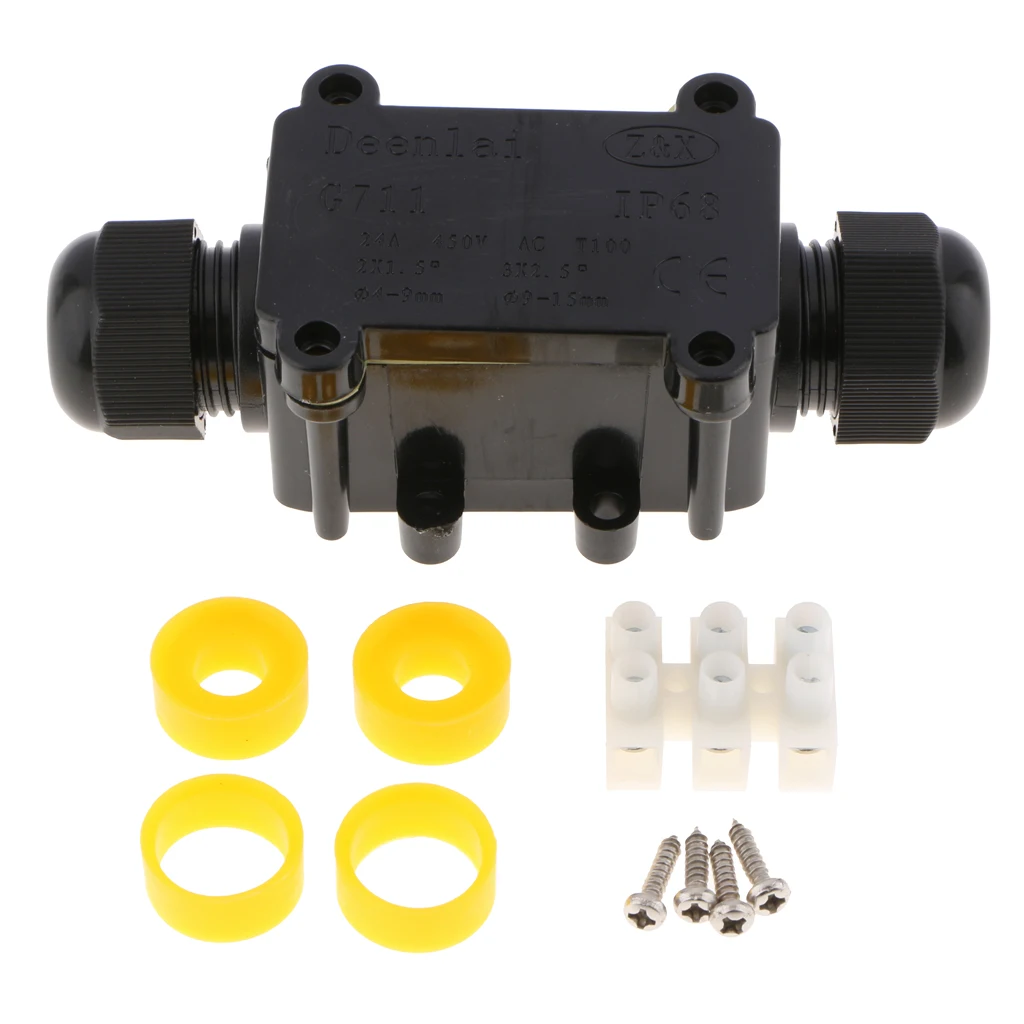 2 набора электрических распределительных коробок топ водонепроницаемый IP68