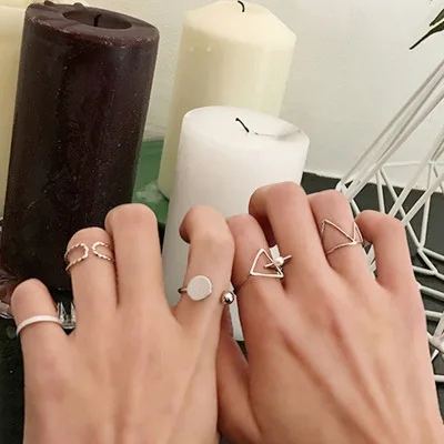 4 шт./компл. модные марки Infinity Ring Набор для Для женщин девочек имитация жемчуга