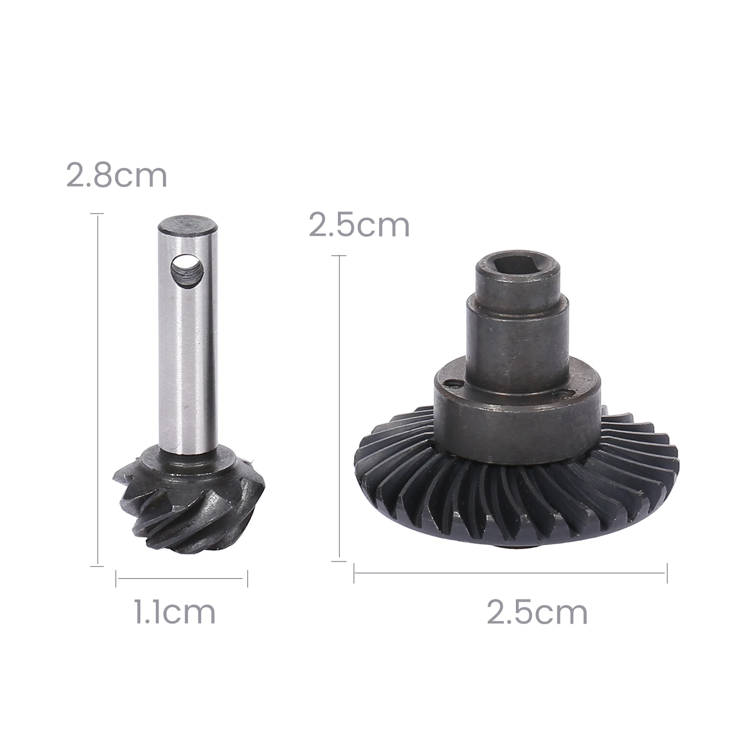 Замена для радиоуправляемого автомобиля AXIAL SCX10 II 90046 90047 стальная мостовая ось