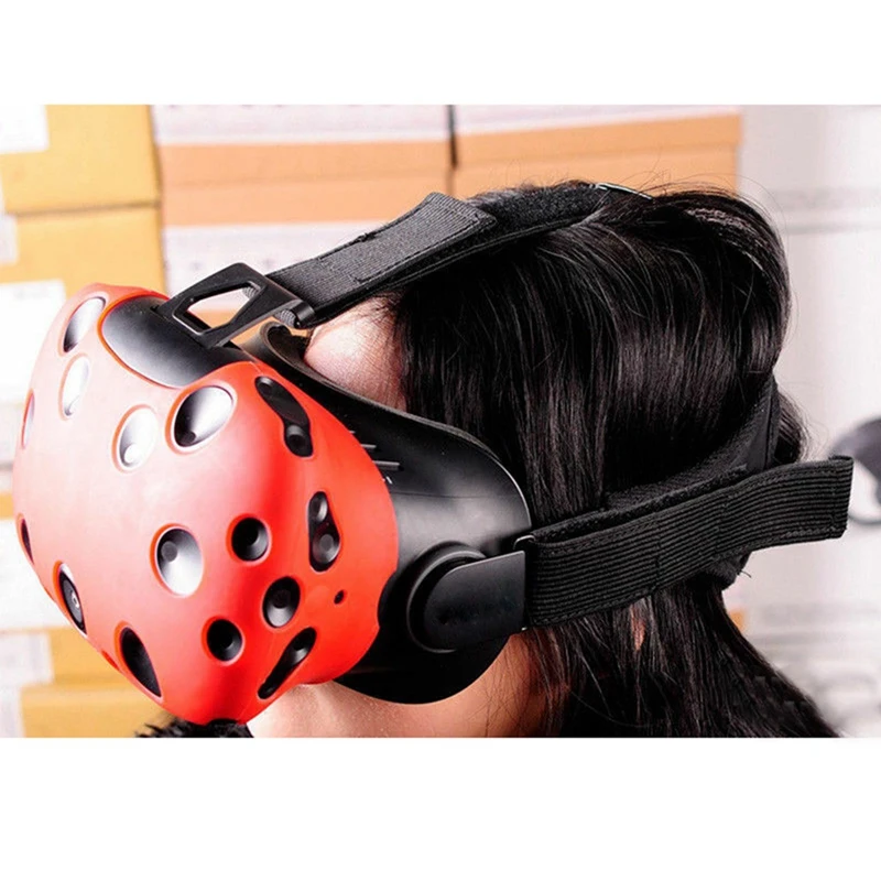 Дышащий сменный кожаный ремень на голову пояс для оголовья Htc Vive Vr гарнитура|3D