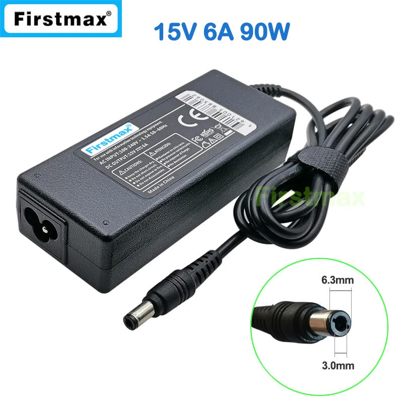 

15V 6A 90W laptop charger PA-1900-22 PA2521E-2AC3 PA2521U-1ACA AC power adapter for Toshiba Qosmio E10 E15 F10 F15 F20 F25