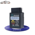 Диагностический сканер HH OBD ELM327 V1.5 BT, считыватель двигателя для автомобиля, Android, ПК, ELM 327 1,5, OBD2, интерфейс OBDII, диагностический инструмент, бесплатная доставка