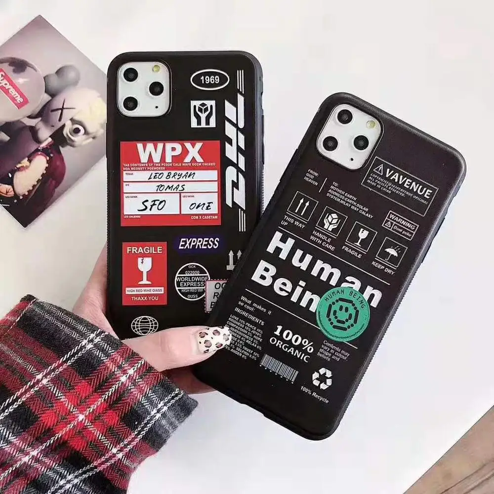Dhl мягкий чехол для Iphone 11 Pro X Xs Max Xr 8 7 6 6s Plus силиконовый телефона роскошный 50