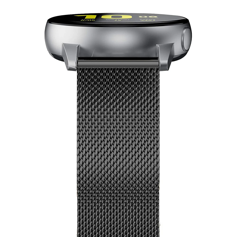 

20mm 22mm watchband for samsung galaxy watch 4 40mm 44mm band galaxy watch 4 classic 46mm 42mm gear s3 strap mesh loop bracelet