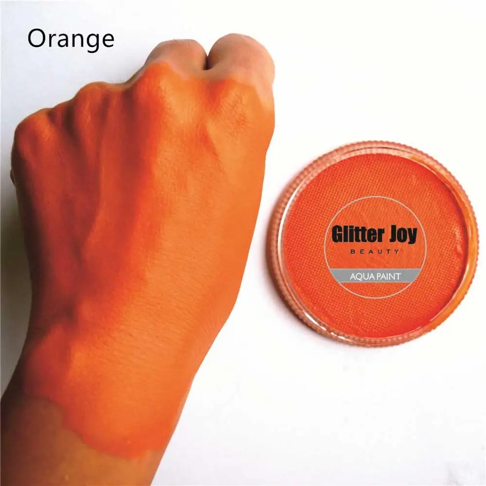 Светильник Orange 30 г/шт. безопасный и яркий оранжевый макияж для лица тела костюма