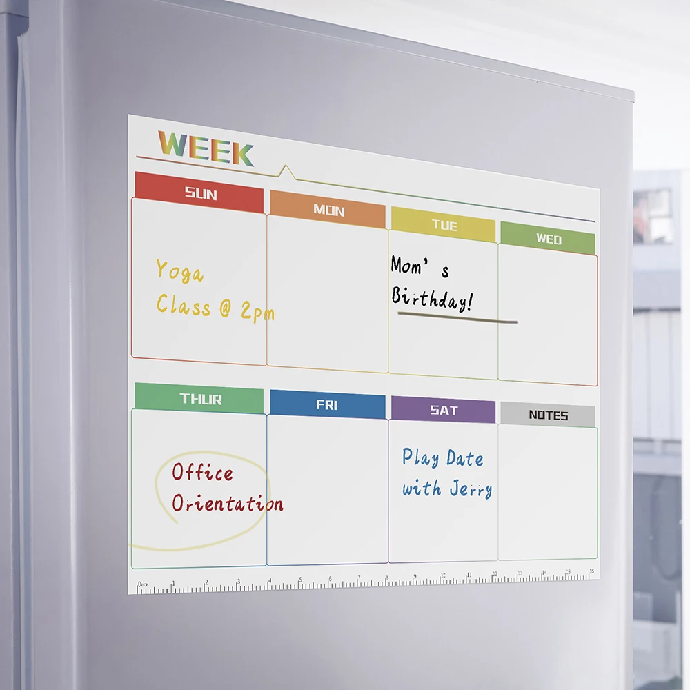 Магнитная доска эргономичный планировщик белая домашний план наклейка на